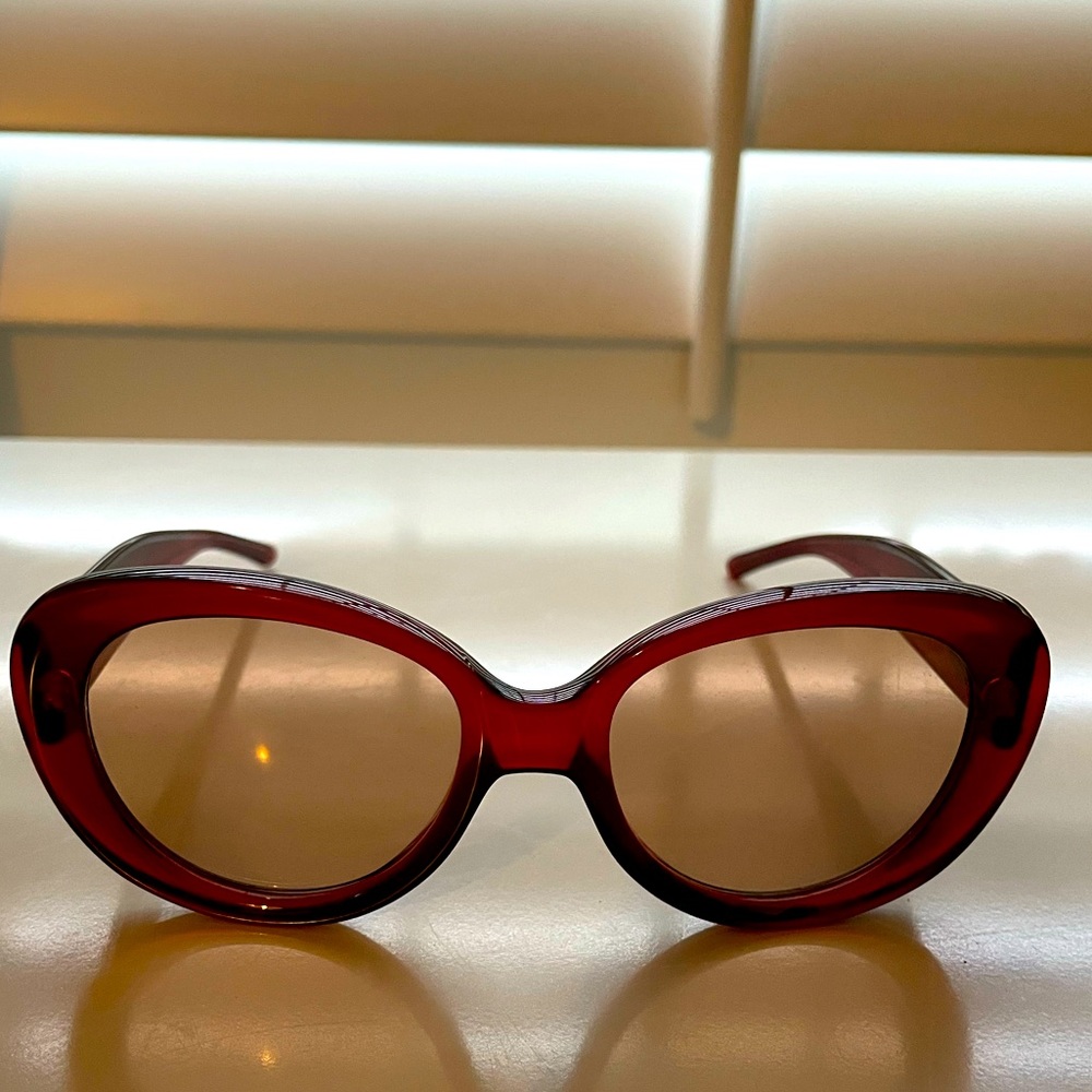 Vintage 90s Gucci red sunglasses women